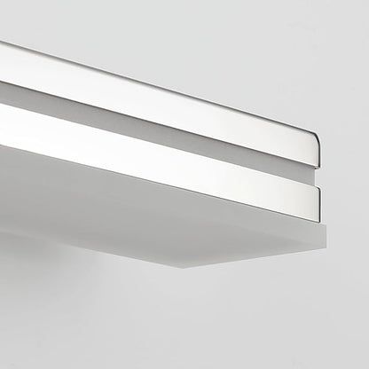 SineRise 32-Inch LED Modern Bathroom Vanity Light Bar, Chrome Modern Acrylic Bathroom Wall Lighting Fixtures Over Mirror (Cool White 6000K)
