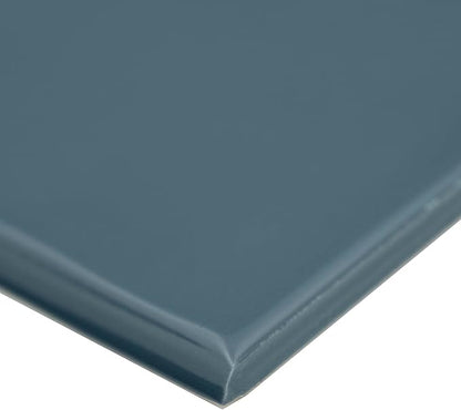 MSI Urbano Navy 4 in. x 12 in. Glossy Bullnose Ceramic Subway Wall Tile for Bathroom, Kitchen Backsplash, Accent Wall, and Shower