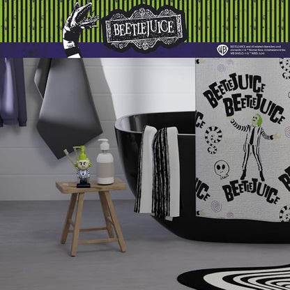 Beetlejuice Soap/Lotion/Hand Sanitizer Resin Pump Dispenser, 2.7 Ounces, (Officially Licensed Product) by Franco Collectibles