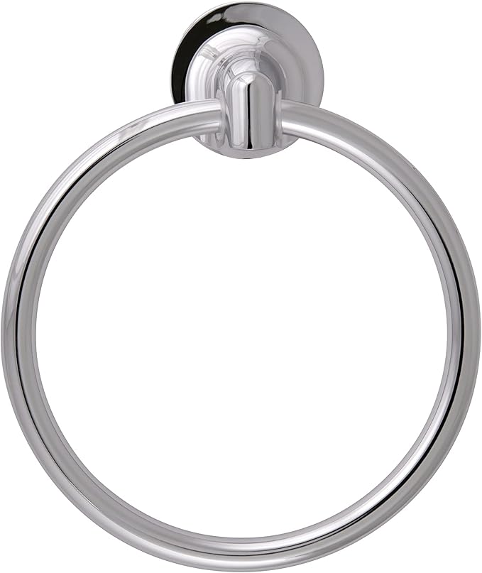 Design House 558635 Ames Transitional Toilet Paper Holder for Bathroom Brushed Nickel
