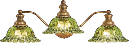 Vintage Green 3 Light Vanity Light Bathroom Light