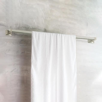 Design House 539155 Millbridge Classic Towel Bar for Bathroom Bedroom Closet or Kitchen, 30", Satin Nickel