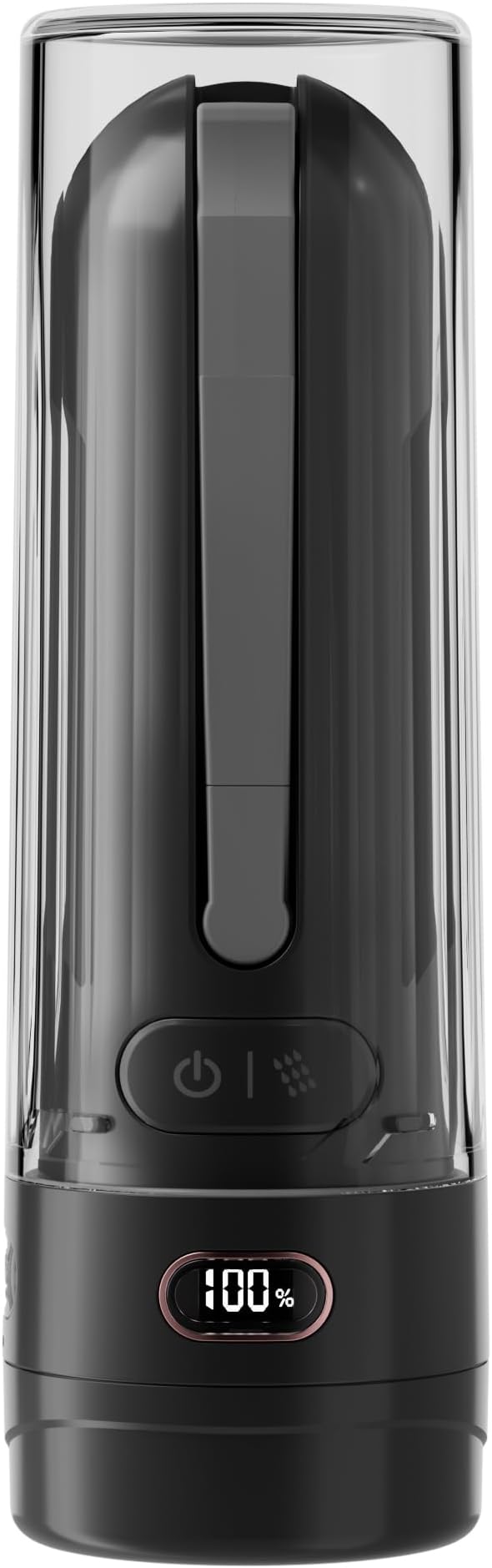 Electric Portable Bidet for Camping & Business Trips, Black | Pocket size whisper-quiet handheld sprayer 3 pressure modes 1600mAh Long-lasting Battery USB-C Rechargable IPX7 Waterproof