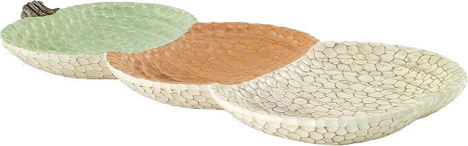 Avanti Linens - Vanity Tray, Countertop Accessories, Fall Inspired Home Decor (Grateful Patch Collection)