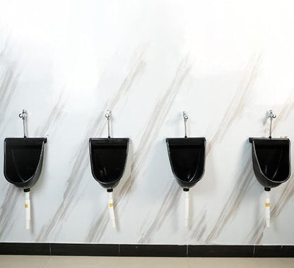 Urinal Toilet for Men Wall Mounted Male Toilet with Flush | Male Urinals for Home Dorm Garden RV Apartment Dad Boyfriend Grandpa