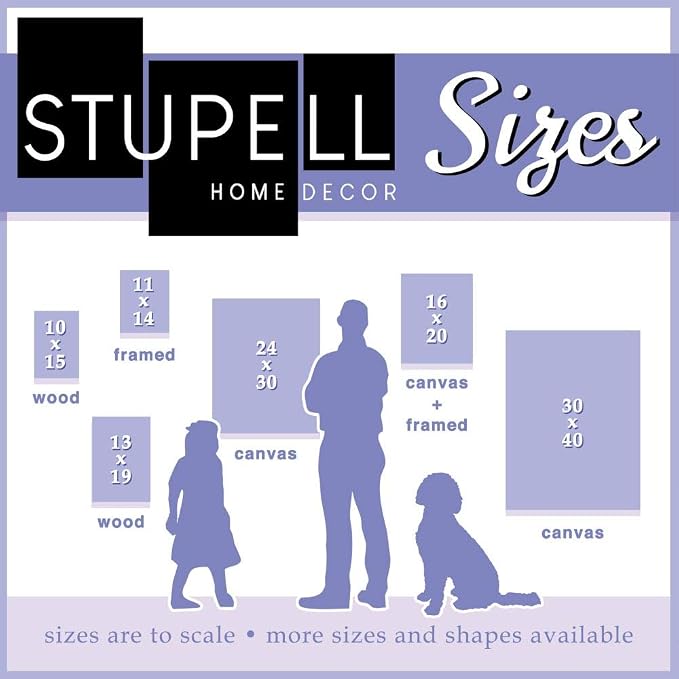 'Flush Only Bathroom Sign Family Home Word'| Wall Plaque Art | Stupell Industries | 13 x 19 Inches, Easy to Hang and Sturdy, Made in USA, by Lil' Rue