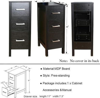 60" Black Bathroom Vanity Set,Double Vanity with Double Vessel Sink Combo and Removable Side Cabinet,Mirror Not Included (A09)