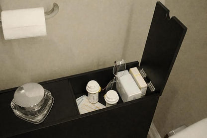 Proman Products ZLM46002 Bathroom Cabinet, 6 1/4" W x 19 3/4" D x 22 ¾" H, Black
