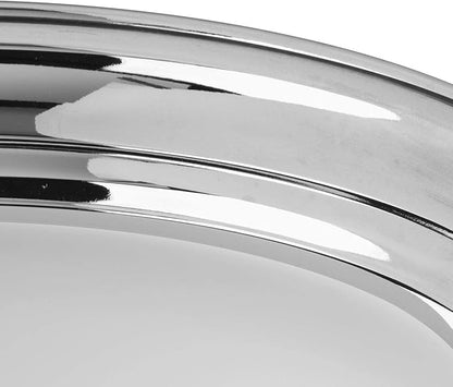 Progress Lighting 2-Light Ceiling Light, Semi-Flush Mount or Hanging Ceiling Light Fixture for Interior Kitchen Lights or Hallway, 13-3/16" by 11-5/16", Polished Chrome, Etched Glass Shade