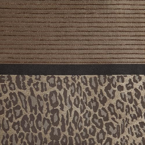 Zahari Home Safari Stripes Window Curtain Fabric Window Curtain for Bathroom Kitchen Living Room Western Décor, 36" x 54" Each, Set of 2