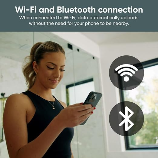Wyze Smart Scale Ultra with 4.3" Color Display | Wi-Fi & Bluetooth Sync, Customizable Screen, Tracks 13 metrics, Heart Rate Tracking, Baby/Pet/Luggage Mode