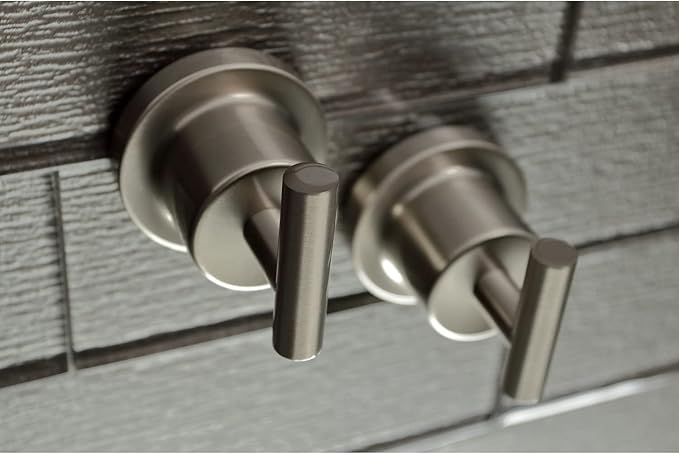 Kingston Brass BAH8213478C Concord 5-Piece 24-Inch Dual Towel Bar Bathroom Accessory Set in Polished Chrome