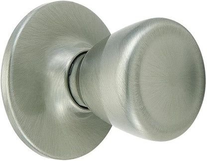 Design House 781898 Tulip Dummy Door Knob Satin Nickel