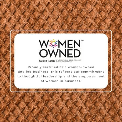 Great Bay Home Bath Towels - 100% Cotton 6 Piece Bath Sheet Set - Diamond Waffle Weave - Absorbent, Durable, Quick-Dry Towels for Bathroom (Copper)