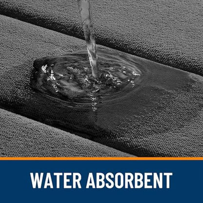 OLANLY Memory Foam Long Bathroom Rugs Runner 44x24, Super Soft Absorbent