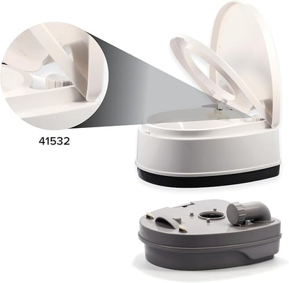 Camco Replacement Fill Cap for Use with Camco Premium Travel Toilets (Models 41535, 41544) - Creates a Tight Seal to Prevent Water Leaks (41532)
