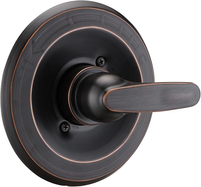Shower Trim Kit Replacement for 13/14 Series, Shower Cover Plate with Handle (Valve& Catridge Not Inclued) (Oil Rubbed Bronze)