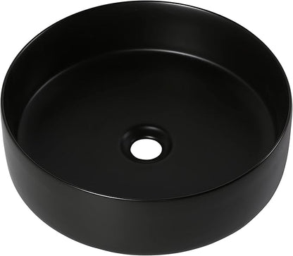30" Floating Vanity with Sink, 30 Inch Bathroom Vanity with Sink, Modern Plywood Floating Cabinet with Sintered Stone Countertop and Black Ceramic Basin, Soft Close Doors