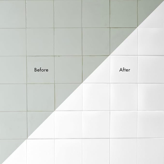 Tub & Tile Touch Up Gloss White Paint Kit | Bathroom Surface Refresh, Ceramic, Porcelain, Fiberglass, Durable Moisture Resistant Finish, Quart