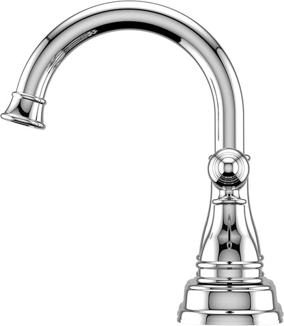 Pfister Sonterra Bathroom Sink Faucet, 4-Inch Centerset, 2-Handle, 3-Hole, Polished Chrome Finish, LFWL245PC