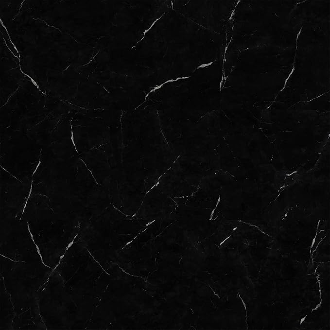 ATOPOSE Floor Tiles Peel and Stick Waterproof,30-Pack 12"x12" 30 Sq.Ft | Black Marble,Stain-Resistant And Easy To Clean Suitable For Diy Installation In Kitchens, Bathrooms, Living Rooms, Hallways