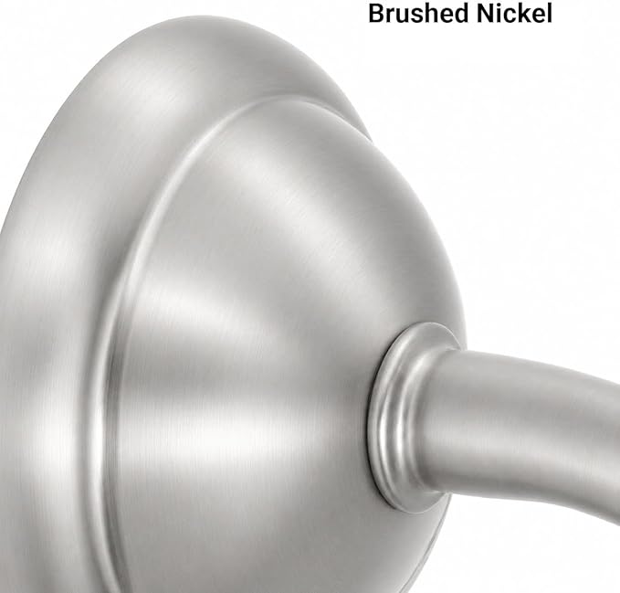 Daunton Vintage 4-Light Brushed Nickel Bathroom Light Fixtures, Elegant Bathroom Vanity Lights Over Mirror, Vanity Lighting with Clear Shade, Art Deco Wall Sconce Lighting for Bedroom