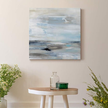 Renditions Gallery Gulf StreamWall Art, Premium Gallery Wrapped Canvas Decor, Ready to Hang, 16 in H x 16 in W, Made in America Print