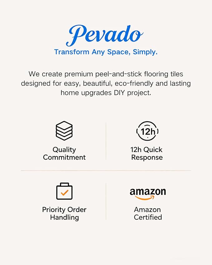 Peel and Stick Floor Tile, Waterproof Vinyl Flooring, Snap-Proof DIY Flooring Tiles for Bathroom, Kitchen, Fireplace, Wall, Backsplash, Home Decor, No Residue, 20 Tiles-7.87" Thin Ver, Blue