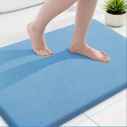 Smiry Memory Foam Bath Mat 36x24, Extra Soft and Absorbent Bathroom Rugs