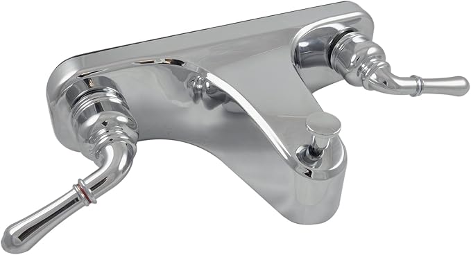 Danco Mobile Home Off-Set Tub/Shower Faucet, 8 in, Chrome (10884X)