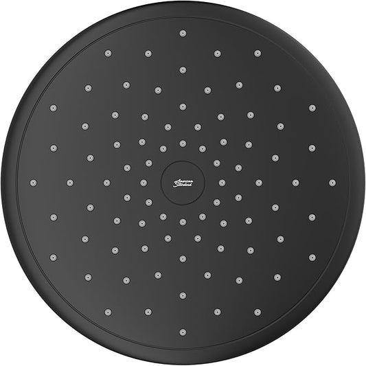 American Standard 9038001.243 Spectra Single Function Rain Showerhead, Matte Black