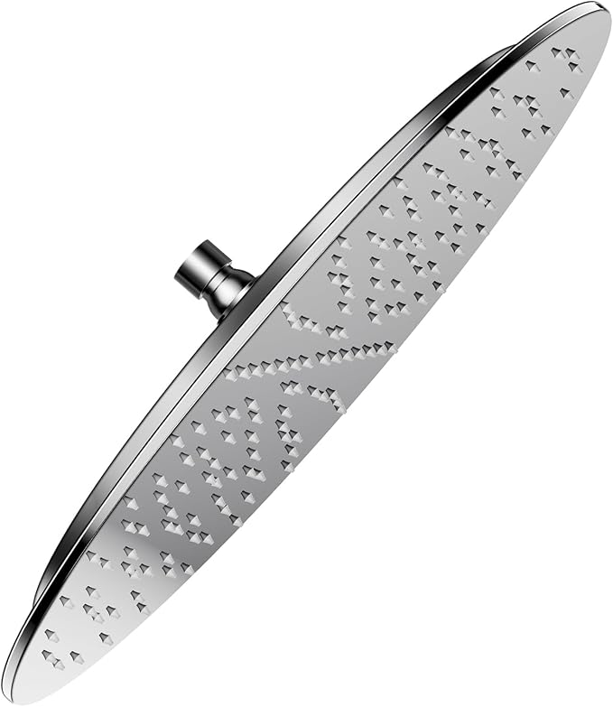 VBFF-Shower Head,rain shower head, 16 inch- Round Shower Head, 1.8 GPM Flow Rate, rainfall showerhead,VBFF14 (Chrome)