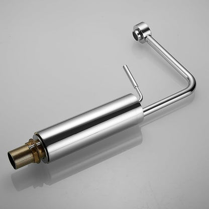 Vessel Sink Faucet Tall Bathroom Faucet Chrome - Solid Brass Bathroom Vanity Sink Faucet One Hole with Water Supply Hoses