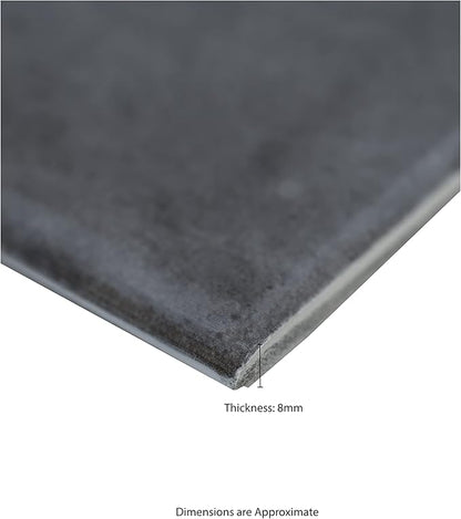 MSI Renzo Storm 3x12 in. Bullnose Ceramic Subway Wall Tile – Bathroom, Kitchen Backsplash, Accent Wall, Shower Walls
