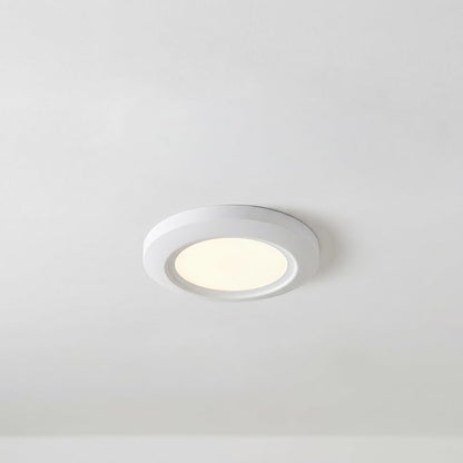 Progress Lighting 5-1/2" Emblem Collection Surface Mount LED, Aluminum in White