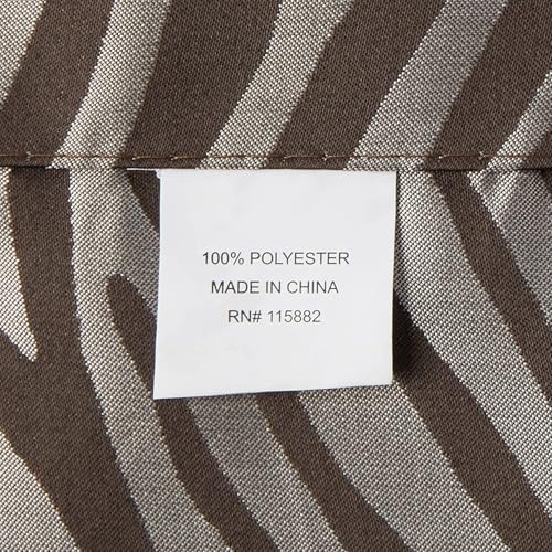 Zahari Home Safari Stripes Window Curtain Fabric Window Curtain for Bathroom Kitchen Living Room Western Décor, 36" x 54" Each, Set of 2