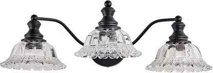 Farmhouse Vanity Lights for Bathroom Light Fixtures Black Vanity Lights 3 Light Bathroom Light Fixtures