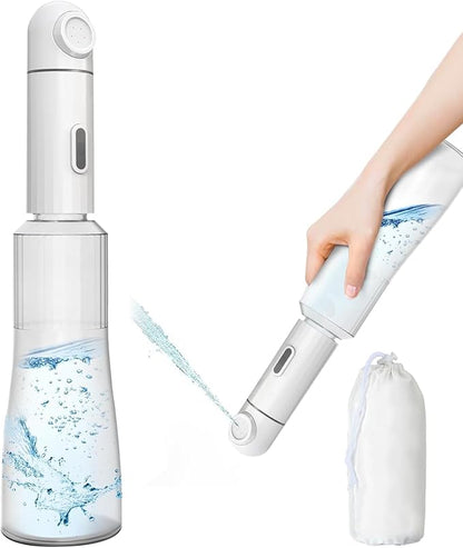 SHINKAI Portable Electric Travel Bidet, Rechargeable Handheld Peri Bottle with Dual Water Pressure Modes, 350ml Capacity Waterproof Personal Hygiene Washer for Postpartum Care, Travel & Everyday Use