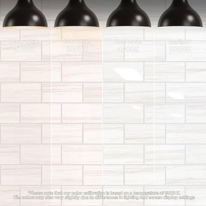 STICKGOO Peel and Stick Backsplash on Subway Tiles, Glossy Dolomite White | 10-Sheet Stick on Kitchen Backsplash, Waterproof, Self Adhesive PVC Wall Tiles for Kitchen, Bathroom, Fireplace