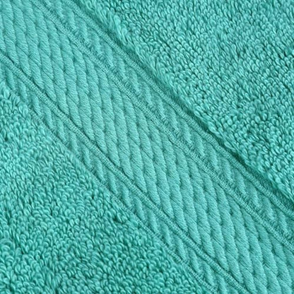 SUPERIOR Egyptian Cotton Pile Plush Bath Sheet, 2 Piece Set, Turquoise