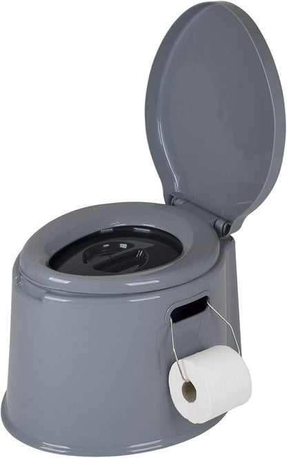 Bo-Camp - Portable Toilet - 7 liters - Grey