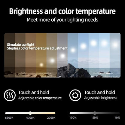 48" x 36" LED Bathroom Mirror with Lights - Motion Sensor | Smart Backlit Mirror Bathroom, Frameless, Auto Sensor, Anti-Fog, Stepless Dimmable 3-Color, Ultra-Clear & Shatter-Proof