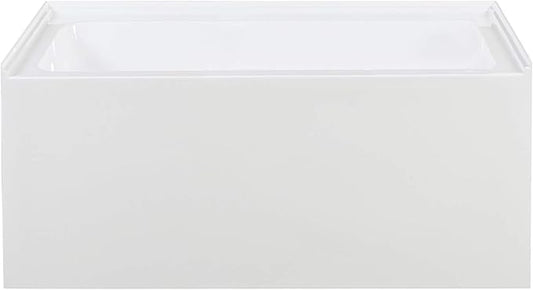 Voltaire 48" x 32" Left-Hand Drain Alcove Bathtub with Apron