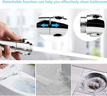Handheld Shower Head（Without Hose and Bracket） - High Pressure Water Saving 360 Degree Rotating Adjustable Showerhead with ON/Off Switch and 3 Spray Settings RV Camper Bathroom Shower Sprayer