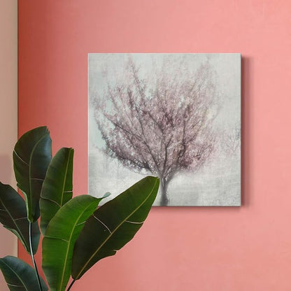 Renditions Gallery Blossoms of Spring Wall Art, Premium Gallery Wrapped Canvas Decor, Ready to Hang, 10 in H x 10 in W, Made in America Print
