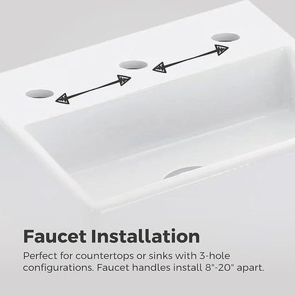 Pfister Courant Bathroom Sink Faucet, 8-Inch Widespread, 2-Handle, 3-Hole, Brushed Nickel Finish, LF049COKK