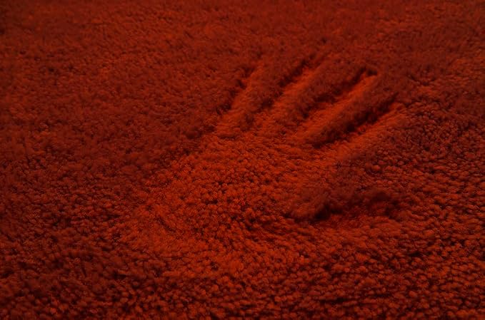 Garland Rug Traditional Nylon Washable Chili Pepper Red 2 Bath Rugs (21" X 34", 22" X 60") - Soft, Absorbent, and Stylish for Your Bathroom