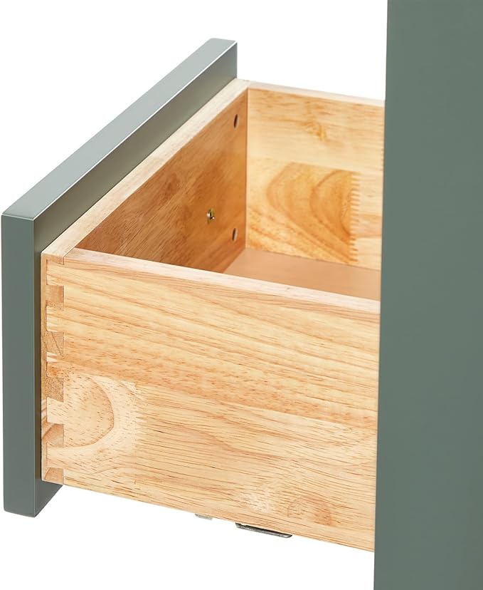 ARIEL Cambridge 66 Inch Double Sink Base Cabinet in Vintage Green