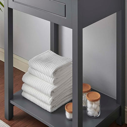 Modway Altura 24" Bathroom Vanity Cabinet (Sink Basin Not Included), 24 Inch, Gray