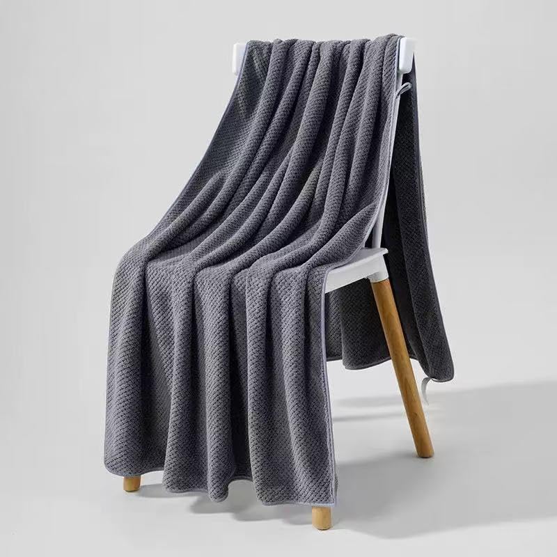 Microfiber Bath Towel 35x70 Inches - Ultra Soft Quick Dry, Lightweight for Gym, Spa, Travel | Hotel Grade & Multi-Use| Single Pack